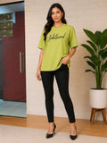 Unbothered Relaxed Fit Casual T-Shirt | Claura
